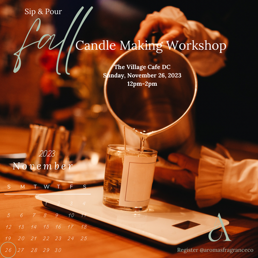 Sip & Pour: Fall Candle Making Workshop